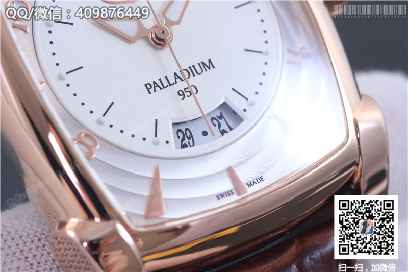帕玛强尼 Kalpa系列PFC124-1000301自动机械腕表 玫瑰金表壳 白色字面